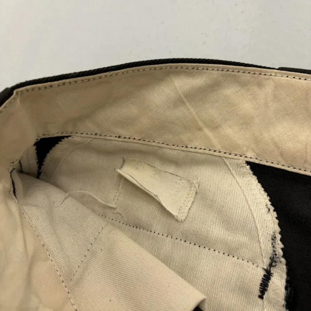 Vintage 80s Dickies Black Canvas Workwear Chinos 38x32